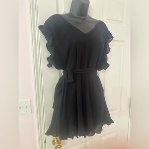 New with tags ee:some black romper size medium